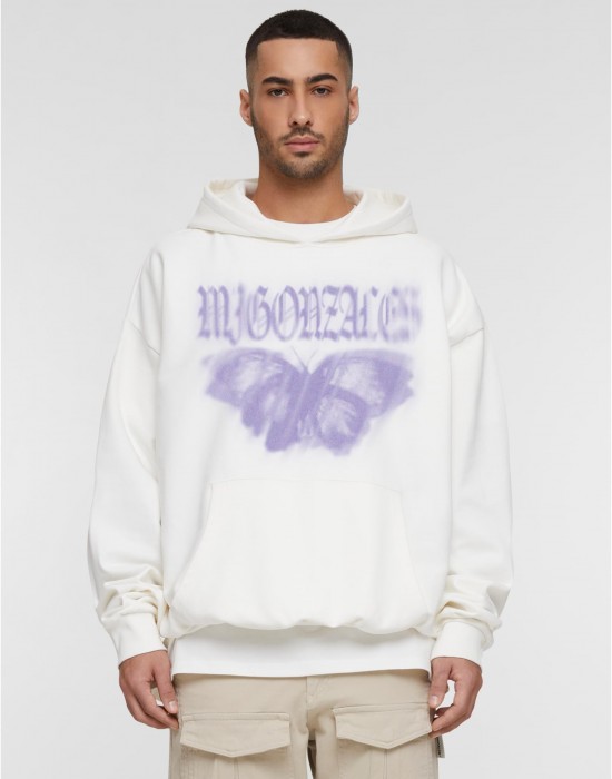Суичър MJG Heavy Oversized Hoody -  BUTTERFLY ILLUSION ready for dye XXL