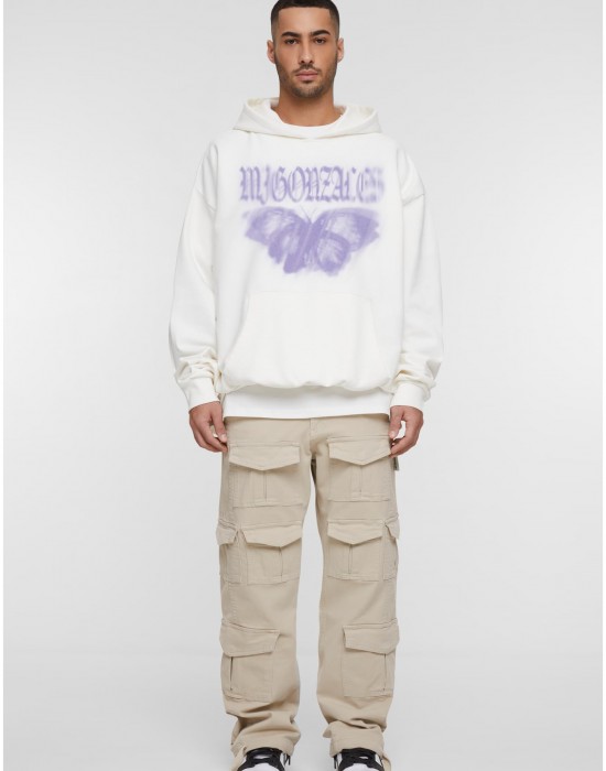 Суичър MJG Heavy Oversized Hoody -  BUTTERFLY ILLUSION ready for dye XXL