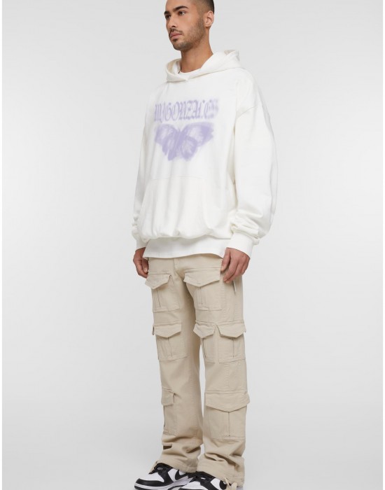 Суичър MJG Heavy Oversized Hoody -  BUTTERFLY ILLUSION ready for dye XXL