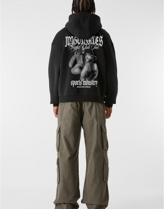 Суичър MJG Heavy Oversized Hoody - Knockout Kings black XXL