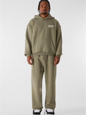 Суичър MJG Heavy Oversized Hoody - Knockout Kings paleolive XXL