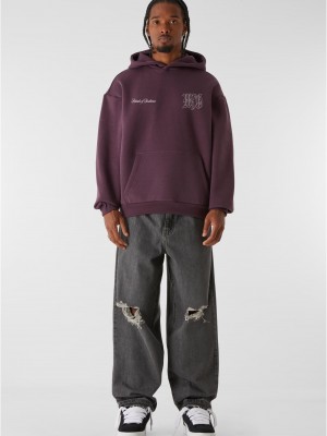Суичър MJG Heavy Oversized Hoody - Resilence Rituals plumpurple XXL