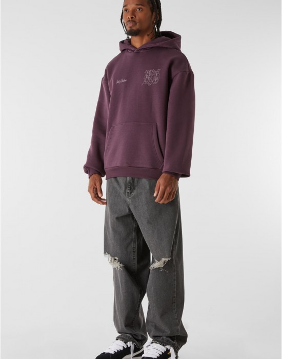 Суичър MJG Heavy Oversized Hoody - Resilence Rituals plumpurple XXL