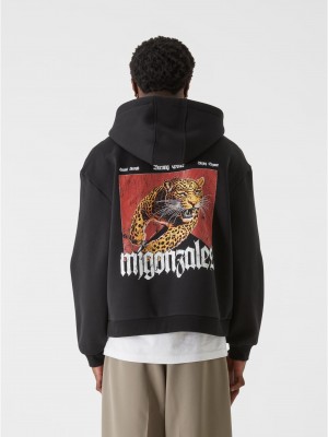 Суичър MJG Heavy Oversized Hoody - Savage Leopard black XXL