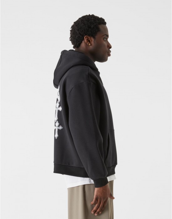 Суичър MJG Heavy Oversized Hoody - Faded Faith black XXL