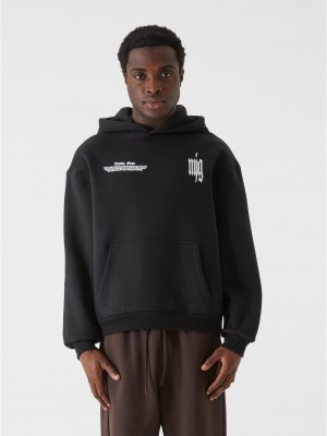 Суичър MJG Heavy Oversized Hoody - Inferno Butterfly black XXL