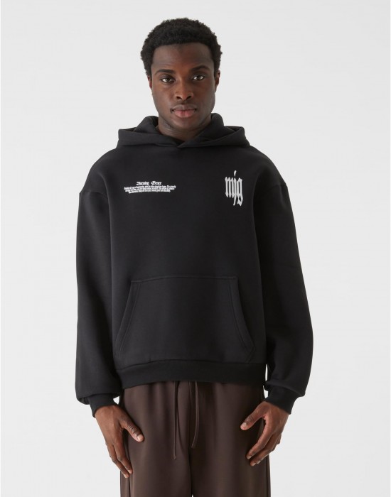 Суичър MJG Heavy Oversized Hoody - Inferno Butterfly black XXL