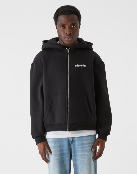 Суичър MJG Heavy Oversized Zip Hoody - Burning Wings black XXL