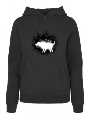 Ladies Dirty Dog Hoody black XXL