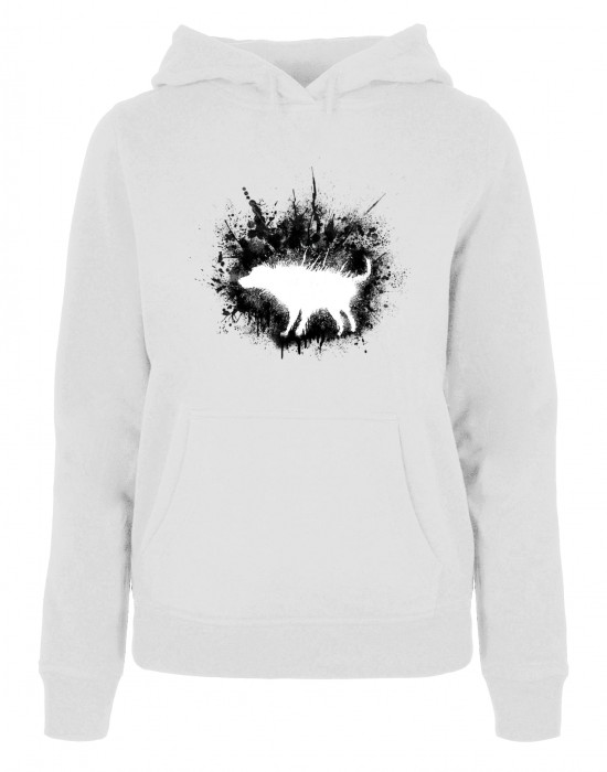 Ladies Dirty Dog Hoody white XXL