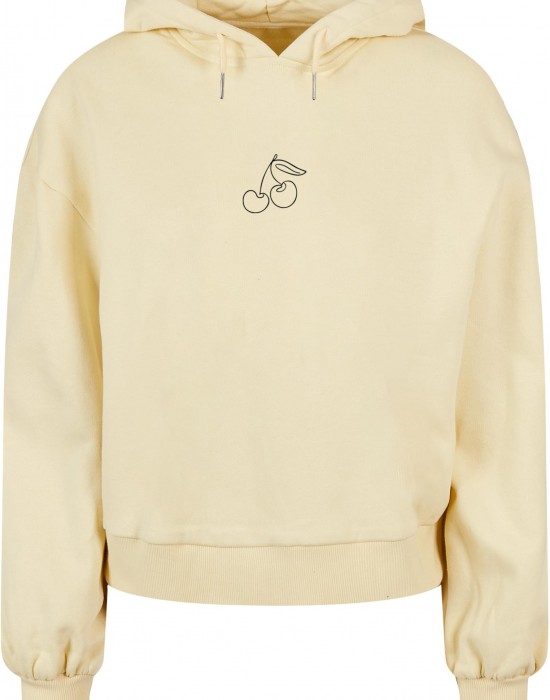 Ladies Cherry Organic Oversized Hoody softyellow XXL