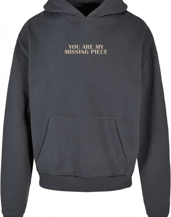 Missing Piece Ultra Heavy Hoody darkgrey XXL