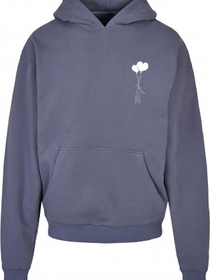 Love In The Air Ultra Heavy Hoody vintageblue XXL