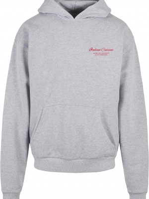 Al Dente Per Favore Oversized Hoody grey XXL