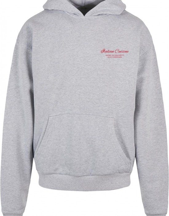 Al Dente Per Favore Oversized Hoody grey XXL Al Dente Per Favore Oversized Hoody grey XXL