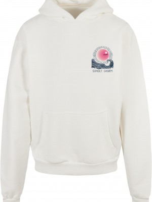 Sunset Charm Oversized Hoody ready for dye XXL