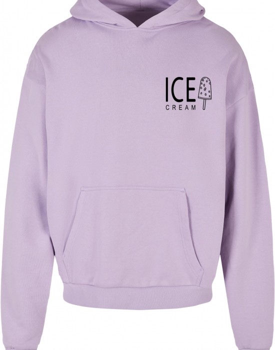 Ice Cream Oversized Hoody lilac XXL