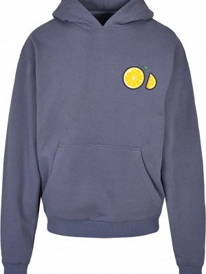 Lemon Party Oversized Hoody vintageblue XXL