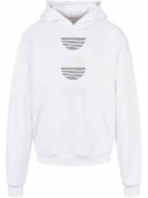 Abstract Waves Hoody white XXL Abstract Waves Hoody white XXL