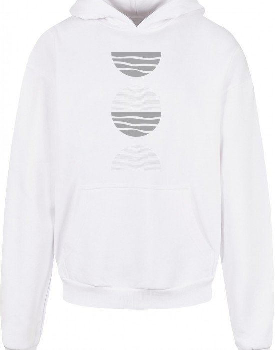 Abstract Waves Hoody white XXL Abstract Waves Hoody white XXL