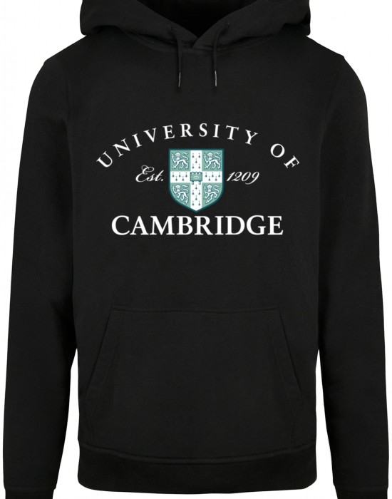 Суичър University Of Cambridge - Est 1209 Basic Hoody black XXL Суичър University Of Cambridge - Est 1209 Basic Hoody black XXL