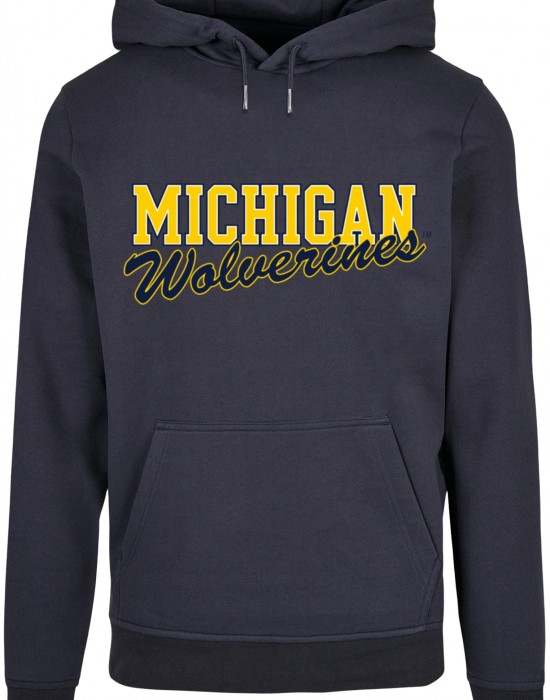 Суичър Michigan Wolverines - Script Basic Hoody navy XXL Суичър Michigan Wolverines - Script Basic Hoody navy XXL