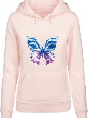 Chromed Butterfly Hoody pink XXL