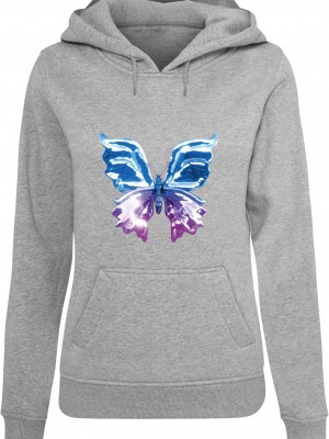Chromed Butterfly Hoody heather grey XXL