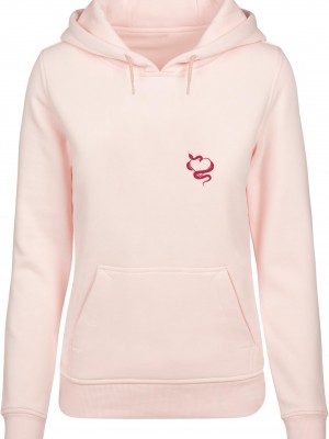 Snakes Heart Hoody pink XXL