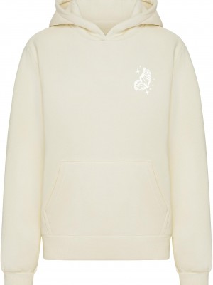 Wildest Dreams Ladies Fluffy Hoody whitesand XS