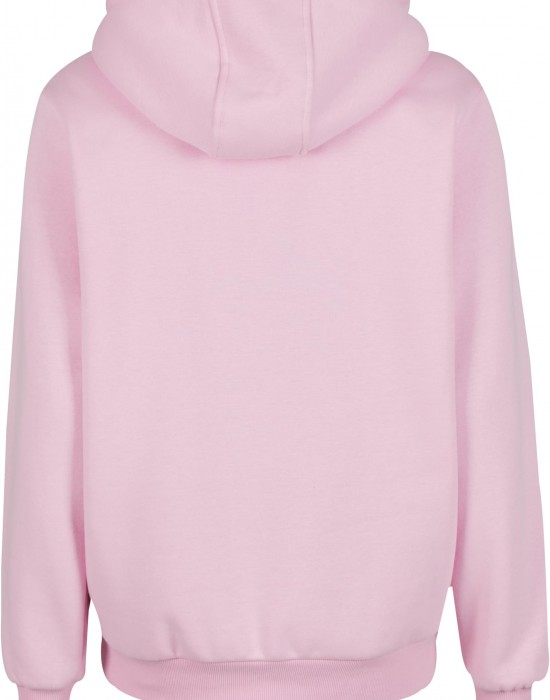 Babe Wording Ladies Fluffy Hoody softpink XXL