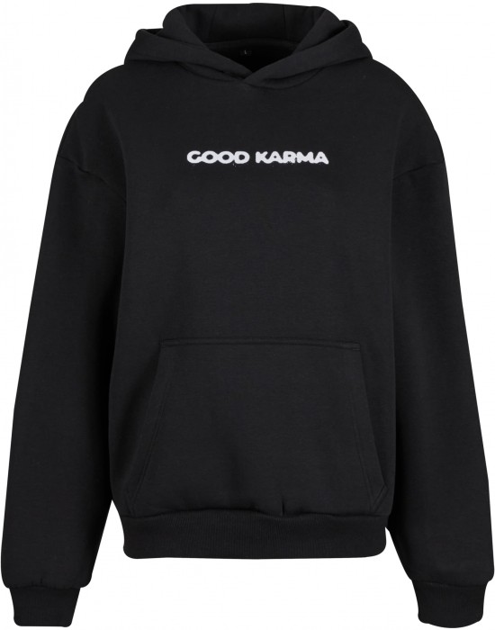 Karma Butterfly Ladies Fluffy Hoody black XXL