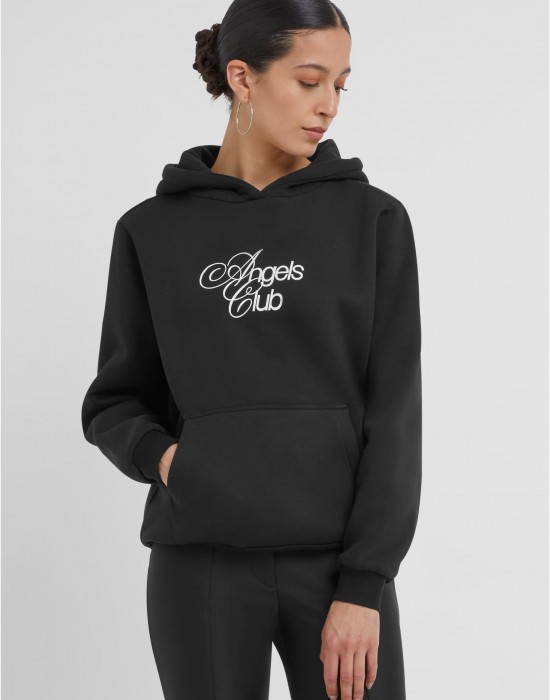 Angels Club Ladies Fluffy Hoody black XXL Angels Club Ladies Fluffy Hoody black XXL