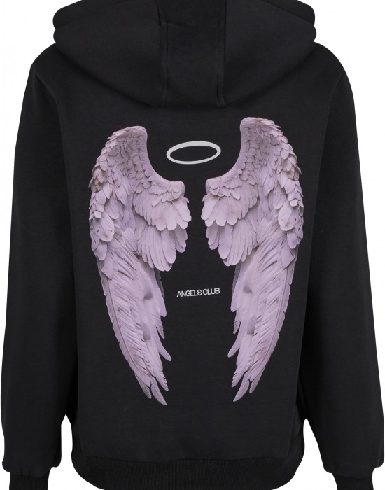 Angels Club Ladies Fluffy Hoody black XXL Angels Club Ladies Fluffy Hoody black XXL