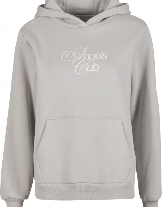 Angels Club Ladies Fluffy Hoody lightasphalt XXL