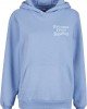 Dreams Over Reality Ladies Fluffy Hoody powderblue XXL