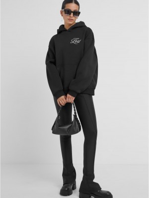 Lost Flowers Ladies Fluffy Hoody black XXL