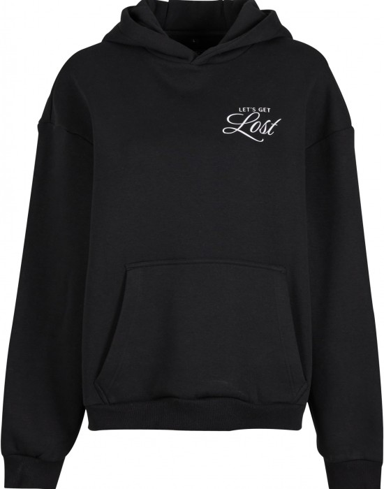 Lost Flowers Ladies Fluffy Hoody black XXL