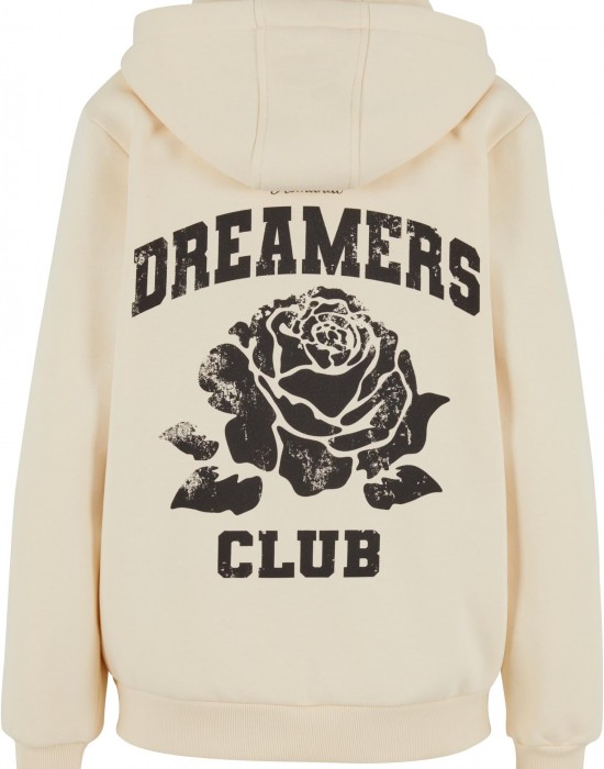 Romantic Dreamers Ladies Fluffy Zip Hoody whitesand XXL