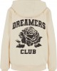 Romantic Dreamers Ladies Fluffy Zip Hoody whitesand XXL