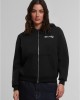 Rise & Slay Ladies Fluffy Zip Hoody black XXL