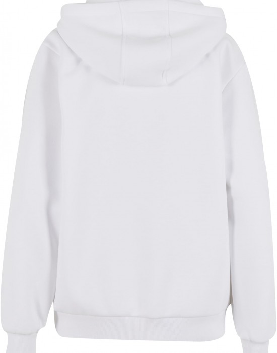 New York Ladies Fluffy Hoody white XXL