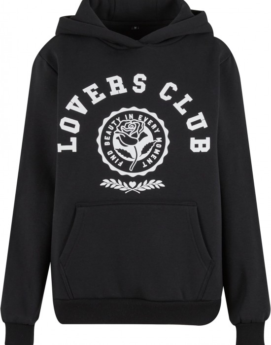 Lovers Club Ladies Fluffy Hoody black XXL