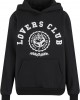 Lovers Club Ladies Fluffy Hoody black XXL