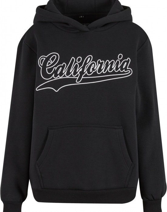 California Ladies Fluffy Hoody black XXL
