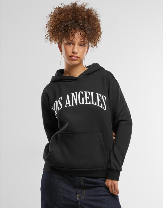 Los Angeles Ladies Fluffy Hoody black XXL