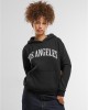 Los Angeles Ladies Fluffy Hoody black XXL