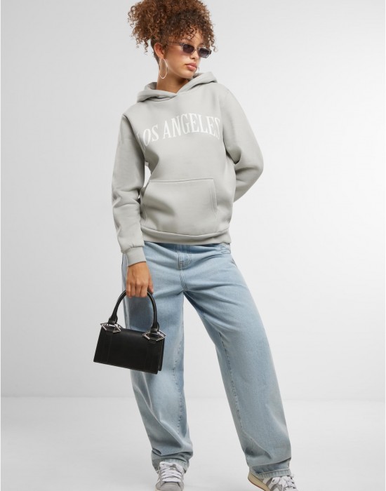 Los Angeles Ladies Fluffy Hoody lightasphalt XXL