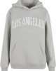 Los Angeles Ladies Fluffy Hoody lightasphalt XXL
