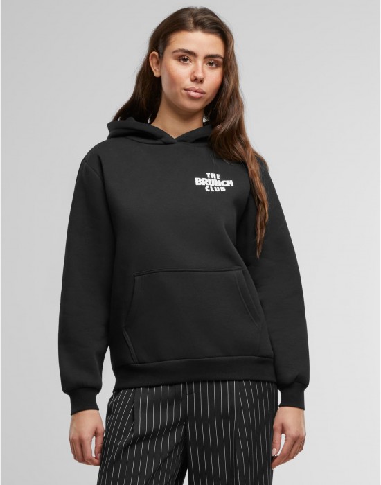 The Brunch Club Ladies Fluffy Hoody black XXL